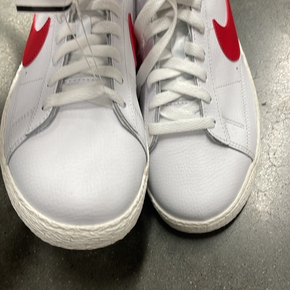 Nike Blazer Low 6.5 Y. Women 8 red white new - Picture 7 of 9
